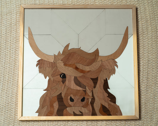 Highland Cow Wall Art